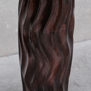 Wooden Tall French Mid-Century Decorative Vase