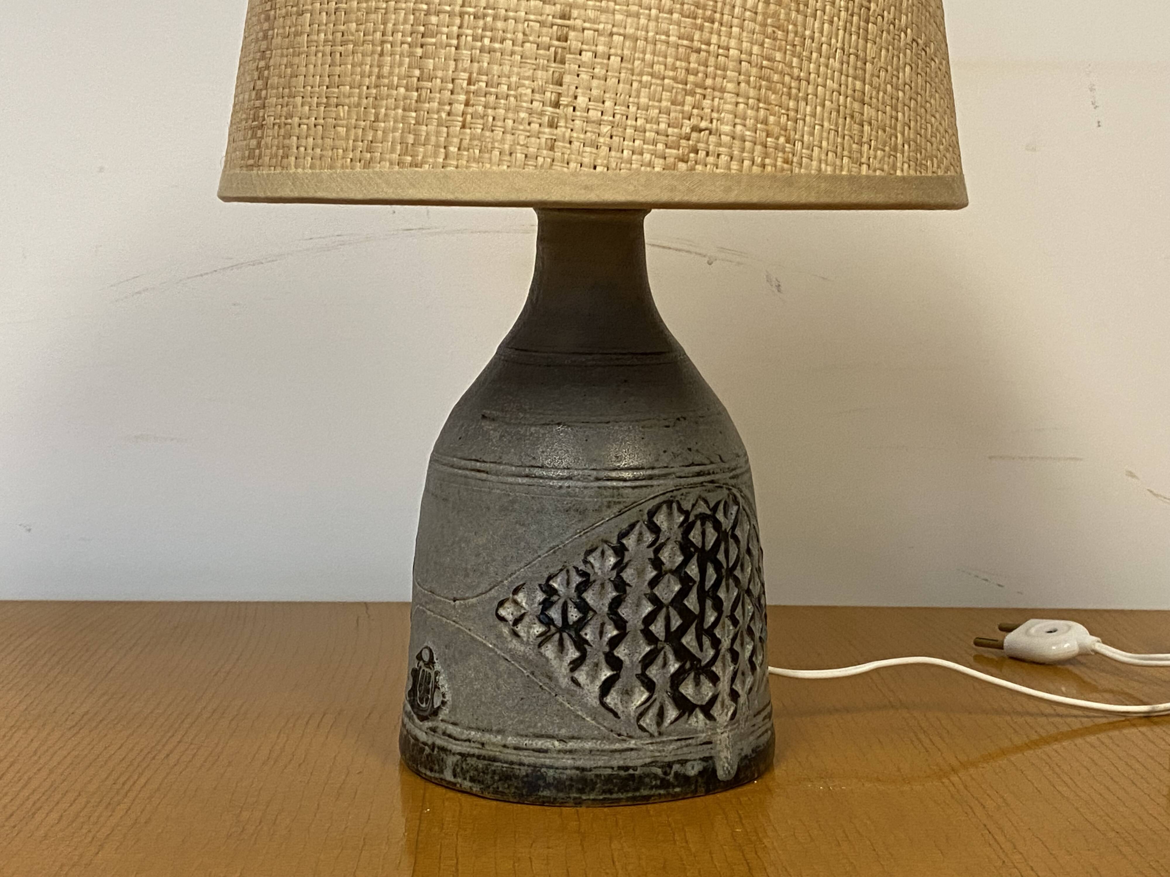 Vintage ceramic lamp from the 60s