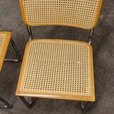 Lot of 4 chairs B32 by Marcel Breuer