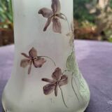 Legras vase, table bouquetier model "violet"