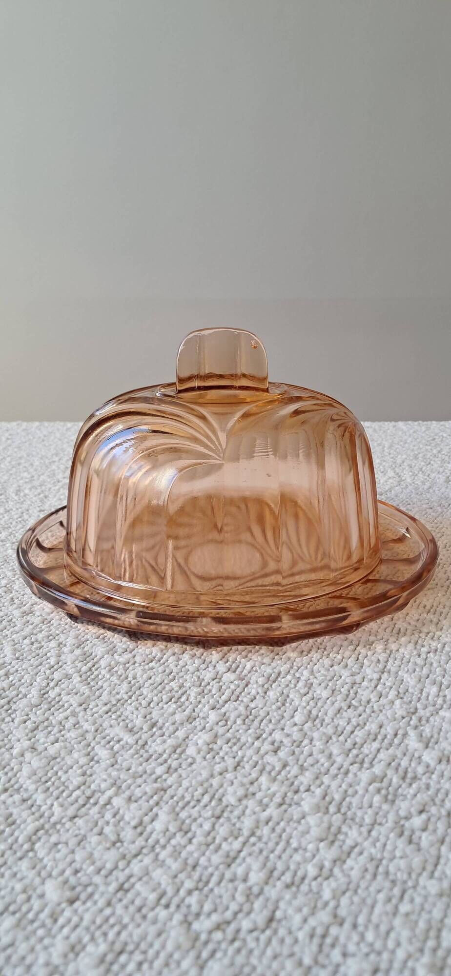 Cloche à fromage vintage de style Art déco