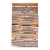 Tapis anatolien en laine multicolore