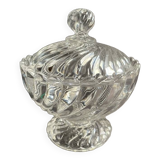 Molded crystal sugar bowl – Baccarat Twisted bamboo