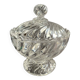 Molded crystal sugar bowl – Baccarat Twisted bamboo