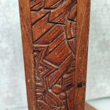 Pedestal table art deco side cabinet