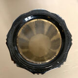 1970 smoked glass vase