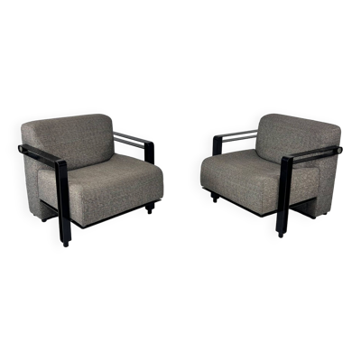 Suite de 2 Fauteuils ''Transformation'' modèle 952 par Hans de Wit pour Artifort, 1980
