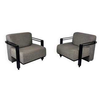 Set of 2 "Transformation" model 952 Armchairs by Hans de Wit for Artifort, 1980s