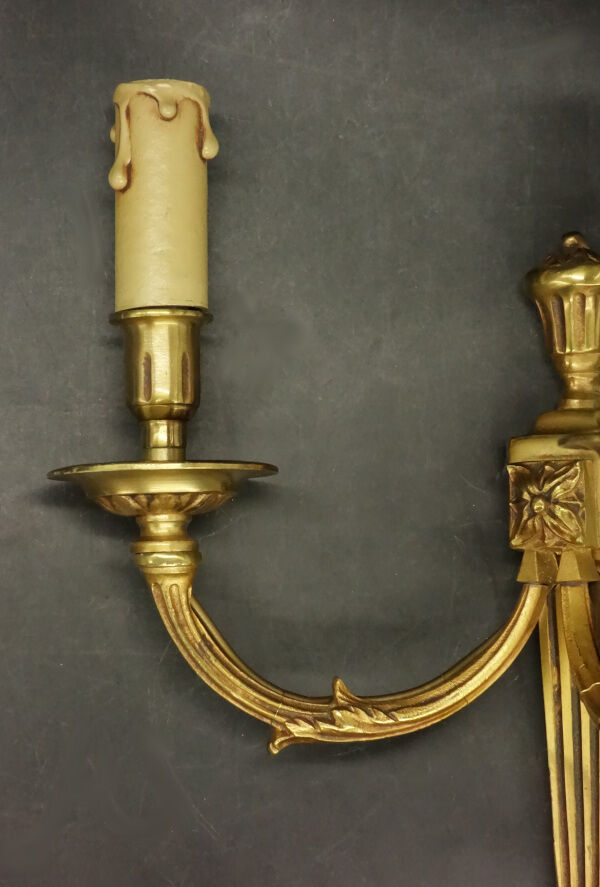 Pair of Louis XVI style sconces