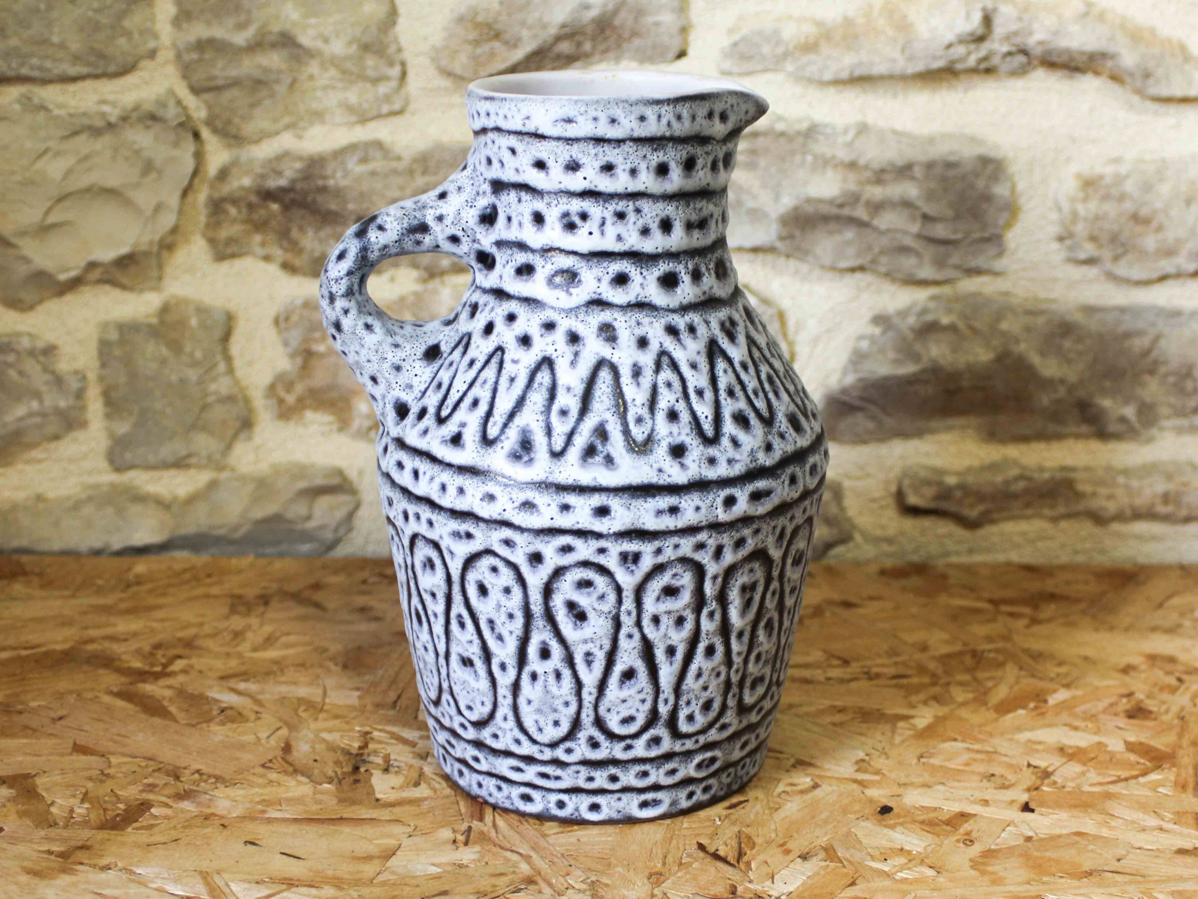 Jean Austruy ceramic pitcher