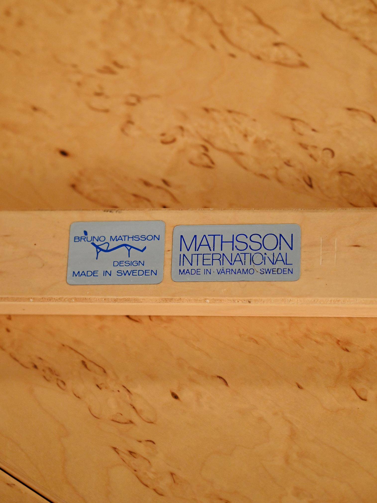 Table « Maria Flap » de Bruno Mathsson en bouleau