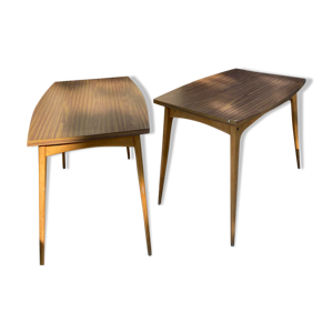 paire de tables Stella design 1960