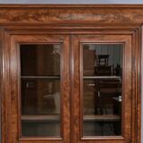 Mahogany Glass Bookcase, Restoration Period – Part 1 of the 19th Century