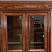 Mahogany Glass Bookcase, Restoration Period – Part 1 of the 19th Century