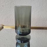 Vase verre fumé