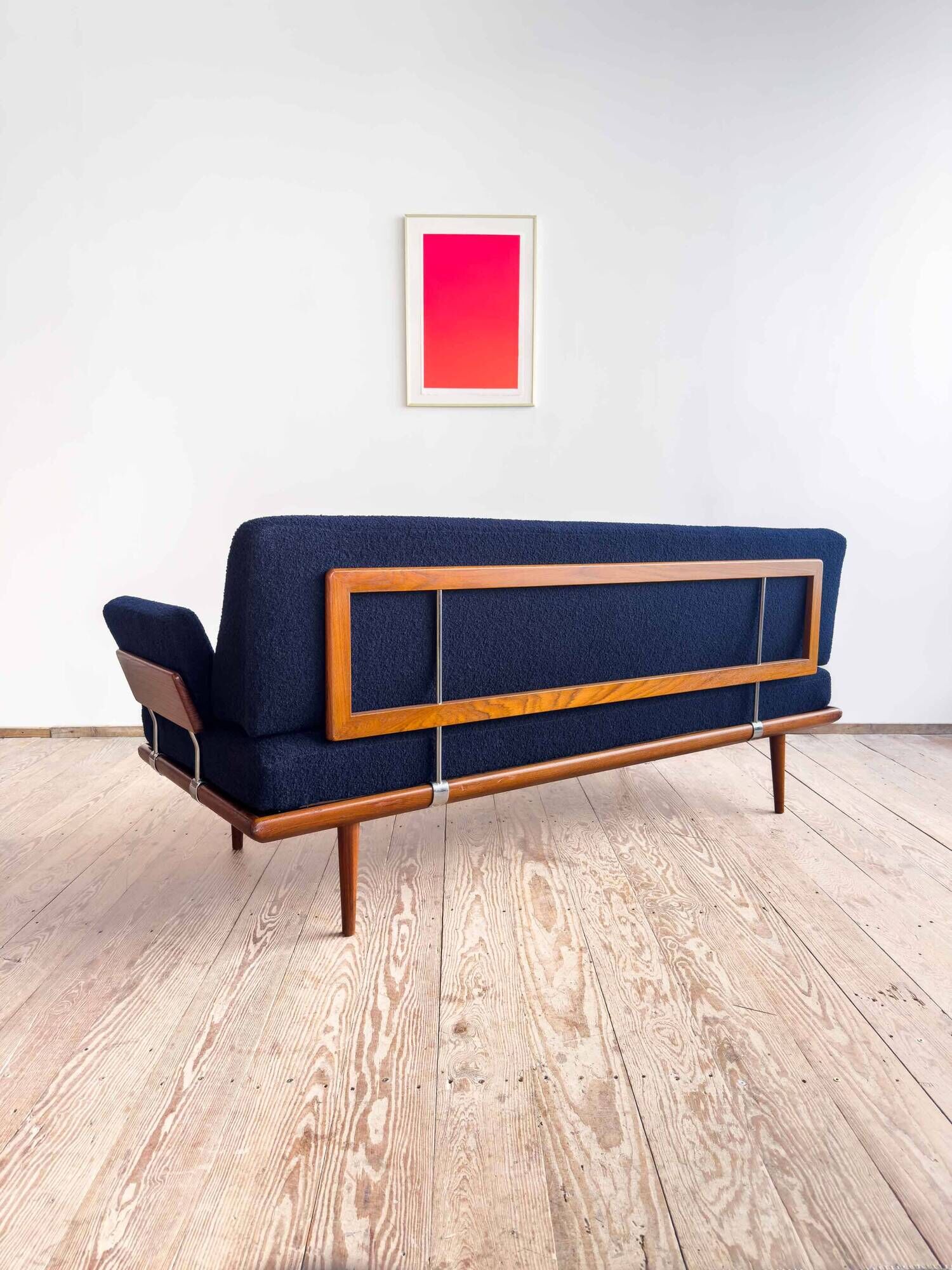 Daybed ou canapé danois Mid-Century, série Minerva, par Peter Hvidt, 1950s