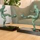 Pair of vintage bookends - Football players - excellent condition
