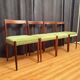 Set of four Lübke chairs, Germany, 1960s