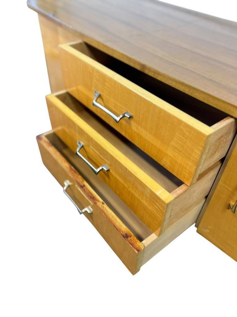 Meuble TV bas vintage en bois / lowboard / buffet bas