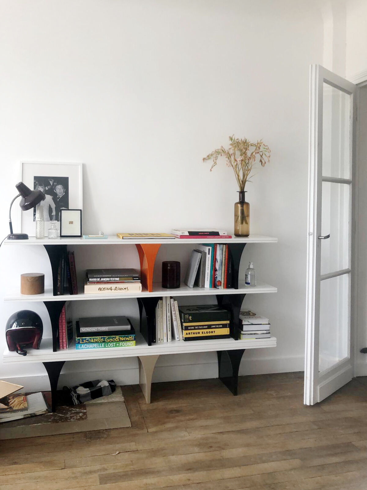 Wood/Vinyl Design Shelf