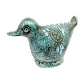 Oiseau vintage en céramique signé danuta le henaff