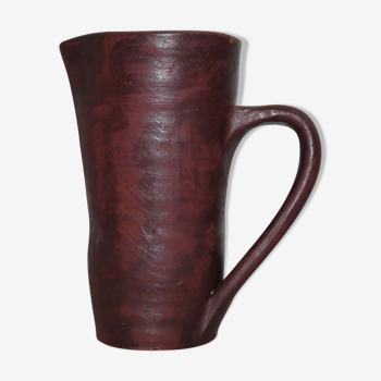 Old pitcher in ceramic or terracotta, 70's