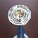 Pair of sterling silver and enamel candlesticks 1927 by Charles Green & Co.