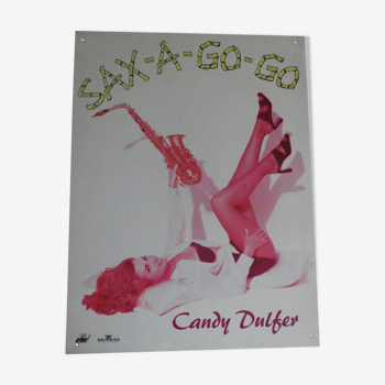 Candy Dulfer advertising plate