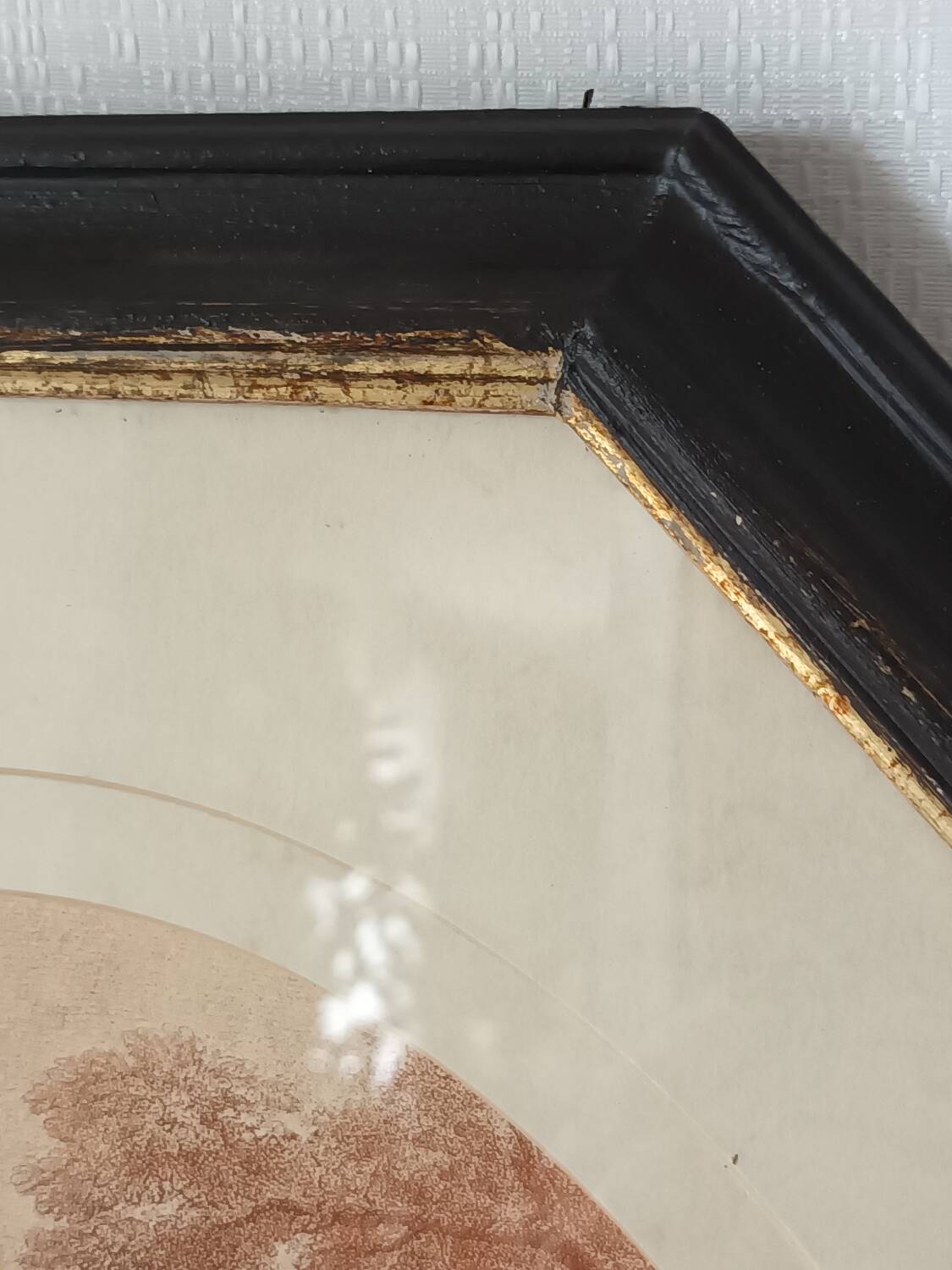 Painting Reproduction in vintage chalk