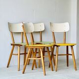 Chaises de bistro de Ton, lot de 4