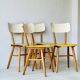 Chaises de bistro de Ton, lot de 4