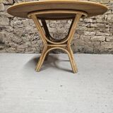 Vintage bamboo table 1980"