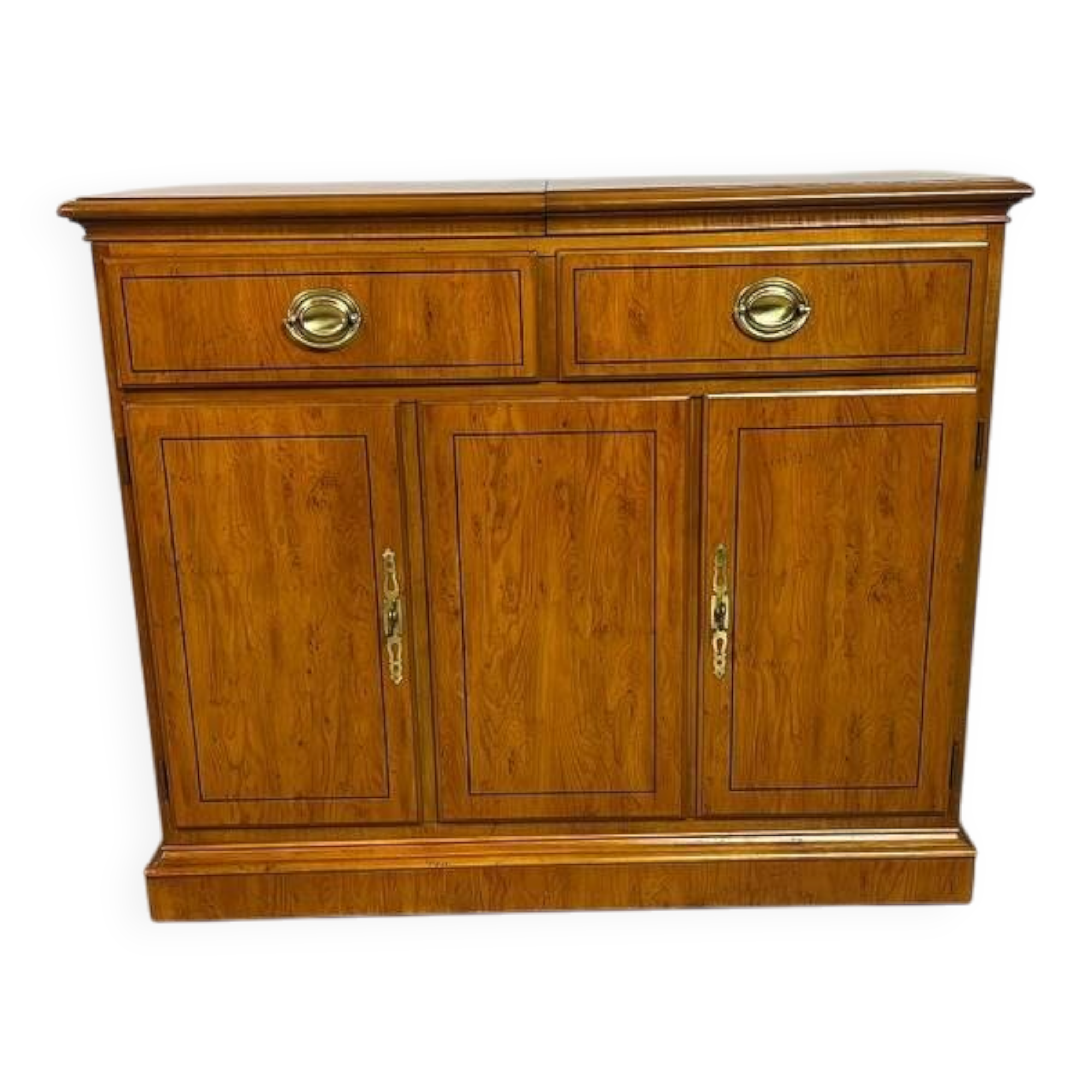 Drexel Heritage 1970s Campaign Dry Bar / Buffet Server