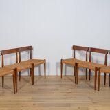 Mid Century Dining Chairs by Arne Hovmand-Olsen for Mogens Kold, 1960s, Den