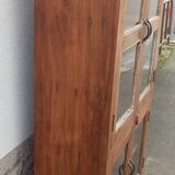 Armoire vitrée ancienne en bois