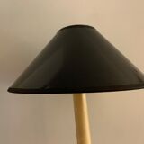 Pair of blackened wooden lampposts Napoleon III