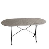 Marble bistro table