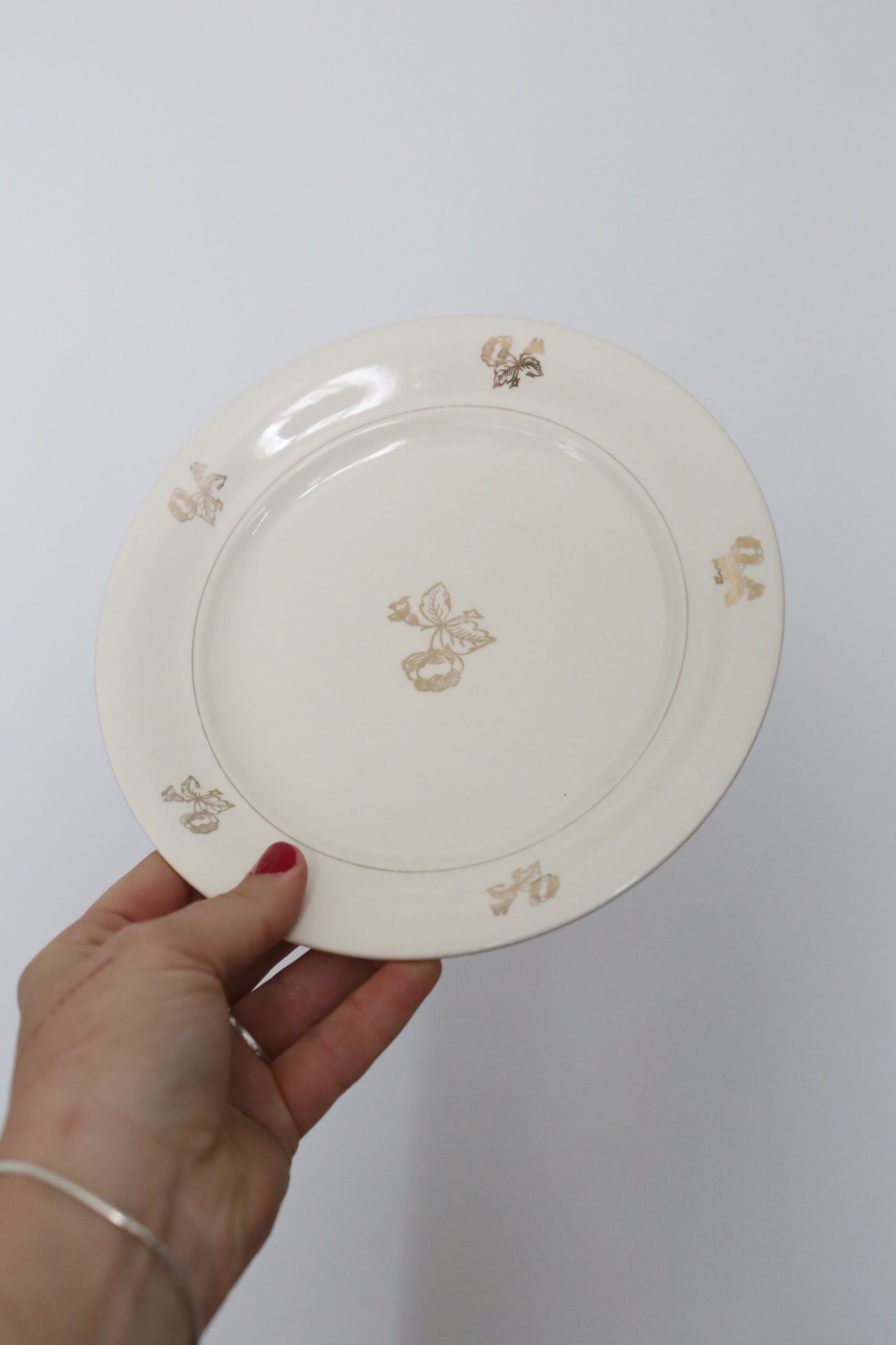 Set of 6 dessert plates Villeroy and Boch, vintage, Germany