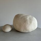 Set of 2 luminous rocks Atelier A, André CAZENAVE - 1970