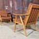 Paire de fauteuils Thonet modèle Boomerang