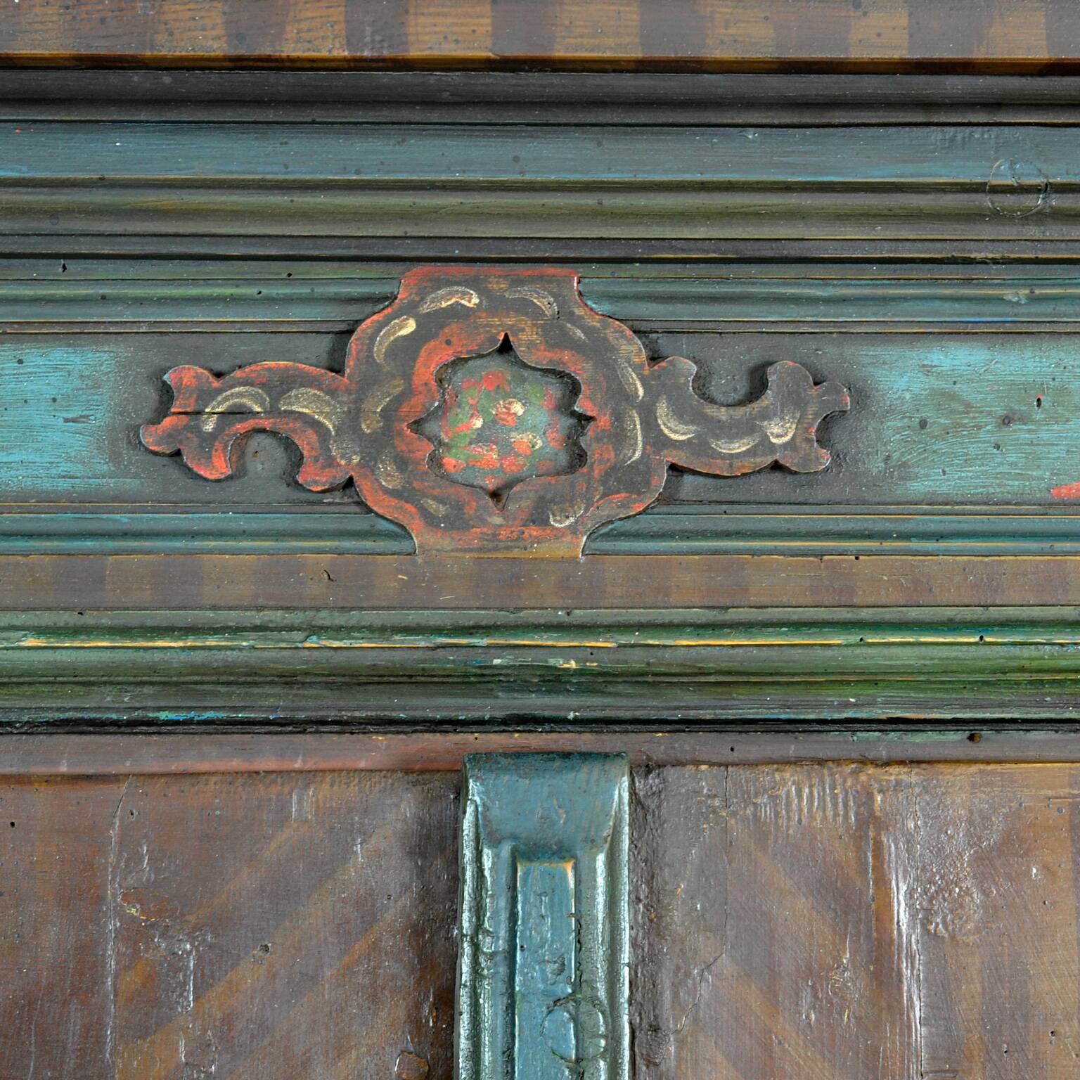 Armoire de mariée allemande, 1826