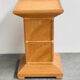 French split bamboo pedestal / plinth, 1970s