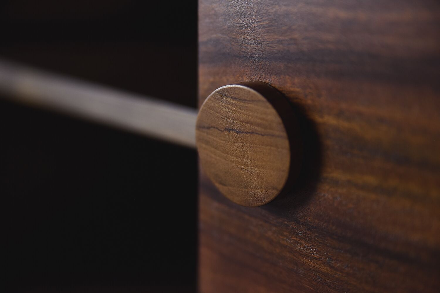 Zoomorphic scandinavian rosewood sideboard, 1960