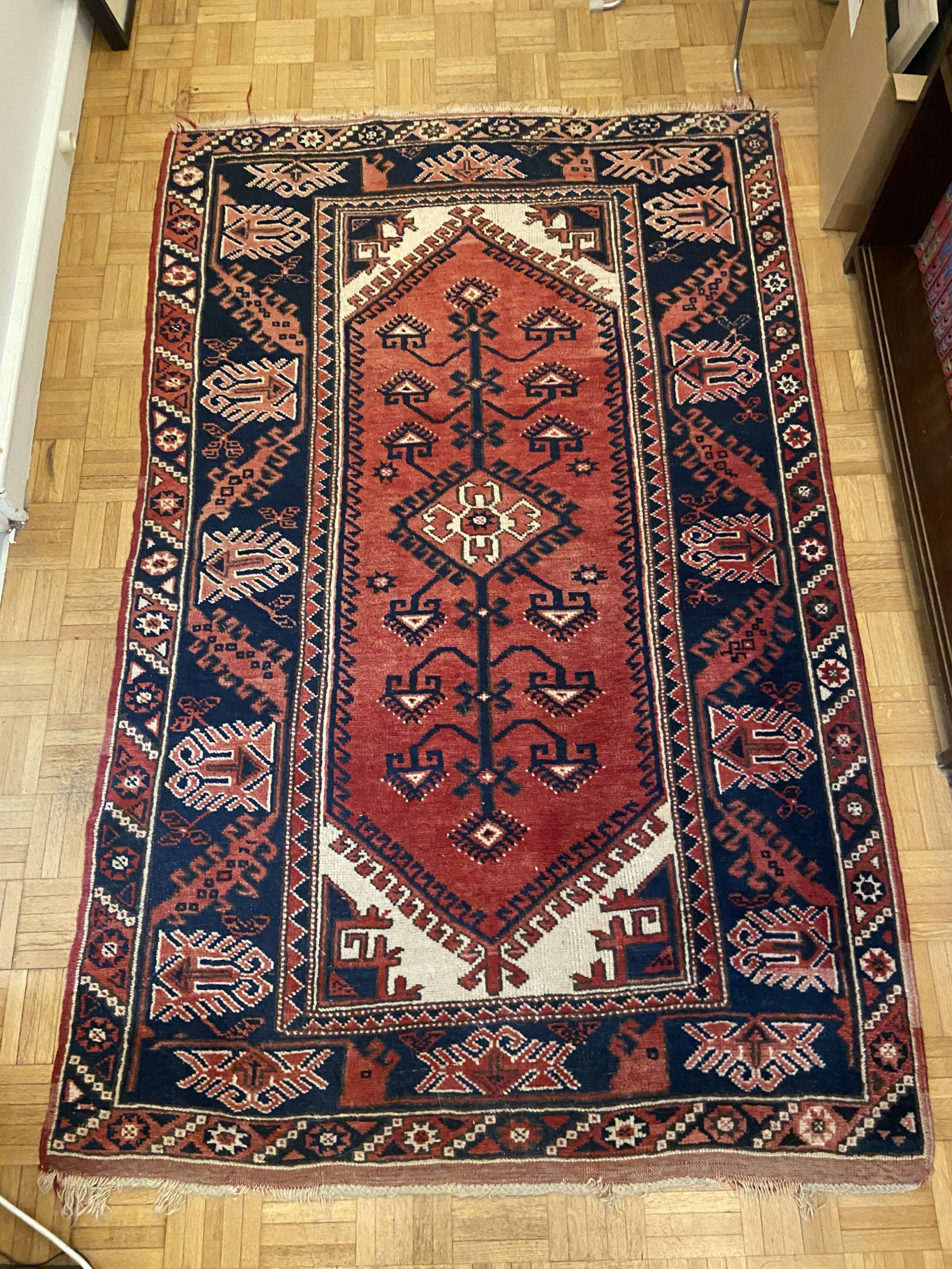 Vintage Turkish rug
