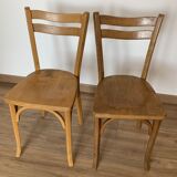 Pair of Baumann chairs n°19