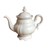 White porcelain teapot