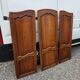 3 Louis XV style wardrobe doors in solid cherry wood