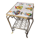Wrought iron decorative table