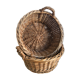 Set of 2 wicker baskets, kitchen decoration