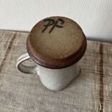 Danish ceramic pitcher